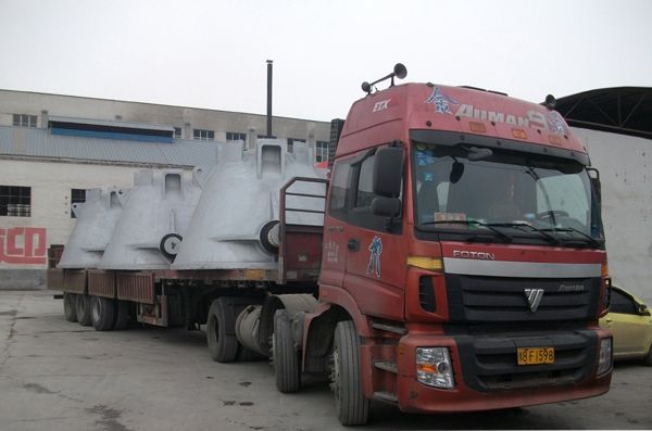 為國內鋼鐵工業(yè)基地生產(chǎn)的渣包交付成功